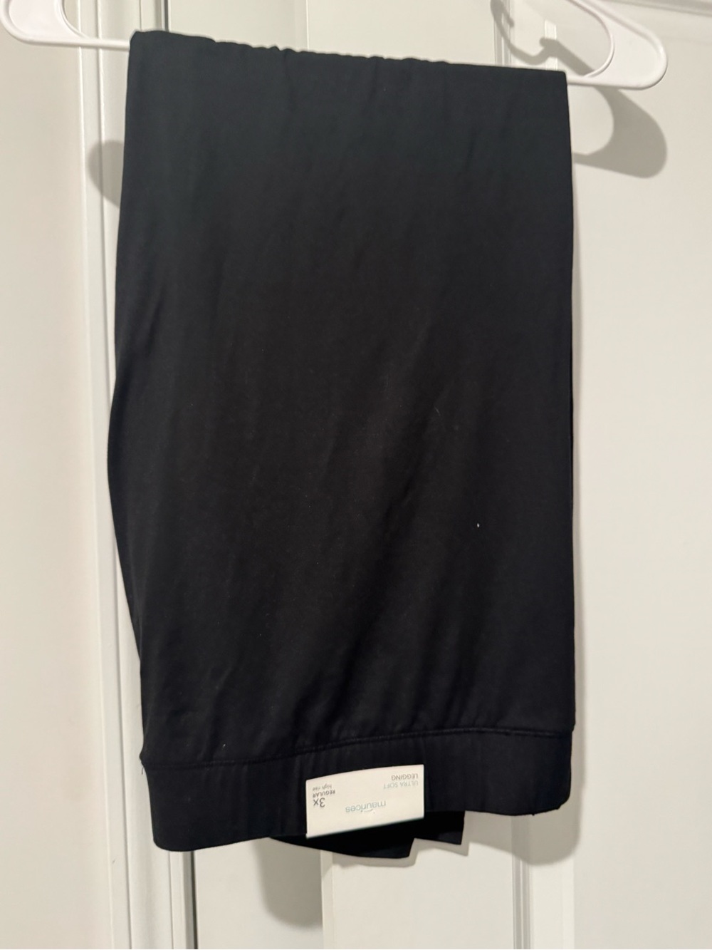 Maurices Black Ultra Soft Leggings - 3X Regular High Rise